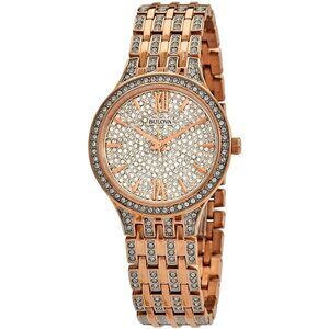 FX04293B NWT Bulova Fashion Ladies Quartz Steel Authentic Watch